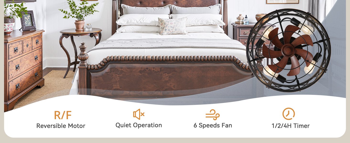 20 inch caged ceiling fan