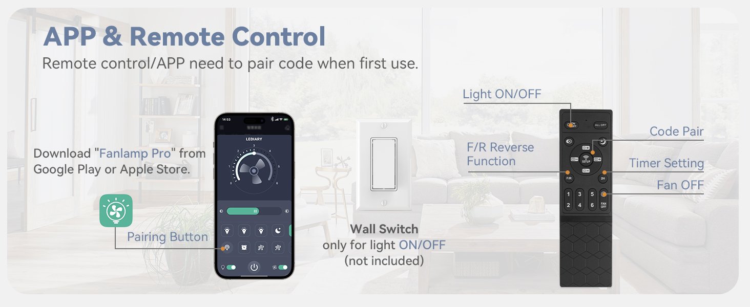 remote and app control